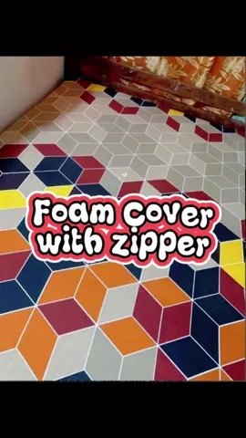 Foam Cover II RANDOM DESIGN II L-Shaped Zipper II Semi Cotton/Polyster Fabric II FOAM NOT INCLUDED #FoamCover #RandomDesign #CushionCover #LSHapedZipper #PolyCottonFabric #HomeEssentials #StylishComfort  #CapCut 