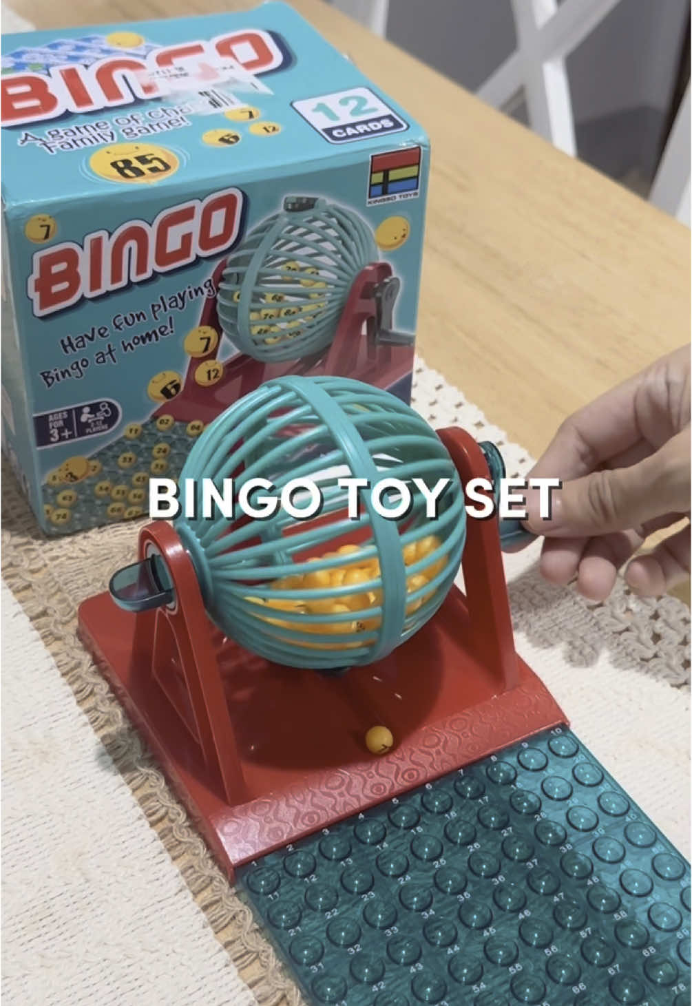 Anytime may pa-bingo session kana sa bahay gamit itong bingo toy set. Disclaimer: Prices and details of the products may vary until promotion ends. 