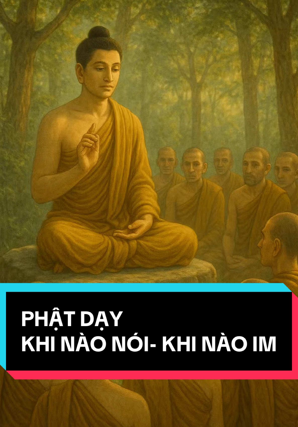 Nói ra mất lòng, im lặng mất ngủ. Phật dạy cách chọn.#daophat #phatphap #loiphatday #chanhphap #phatgiao #fyp #trending 