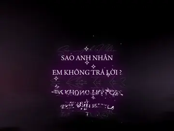 Sao anh nhắn em không trả lời ? #nhachaymoingay #emconhoanhkhong #heal_0210 