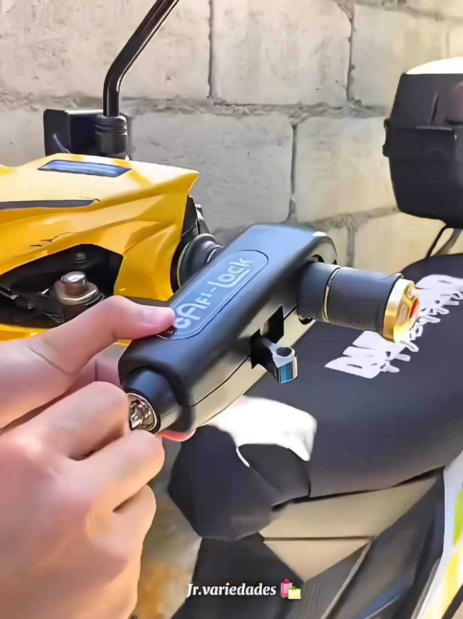 Trava De Seguranca Liga de Alumínio #moto #viral #tiktokshop #viralvideotiktok #tiktokshop 
