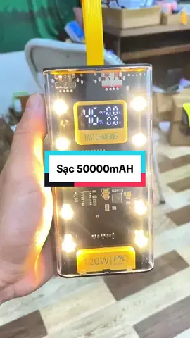 Sạc dự phòng dung lượng 50000mAh hỗ trợ sạc nhanh#sacduphong #sacduphongtrongsuot #sacduphong50000mah #sacduphongsieudungluong 