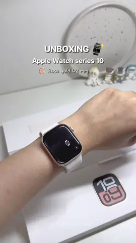 เมื่อคุณแพ้เสียงในหัววว ⌚️💖 #unboxing#applewatch#series10#โบจิรีวิว#fyp 