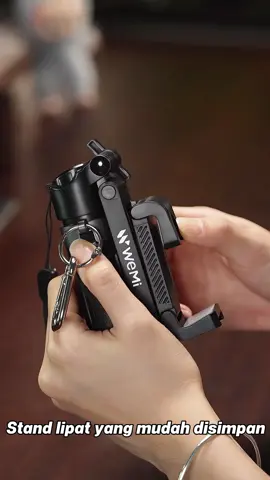 Mini tripod WEMI M1 Quadripod ini banyak banget yang nyari guys, jangan sampai kamu gak kebagian ya! #tripod #tripodmini #wemitripod #tongsis #tongsisbluetooth