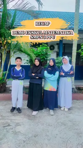 Recap Demo Ekskul Matematika SMP Negeri 3 Penajam Paser Utara Saksikan keseruan mereka untuk melakukan demo ekskul matematika yang perdana ini.  #demoekskul  #matematika  #ekskulmatematika  #mpls  #CapCut 