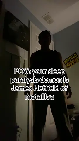 @metallica howd i do? Lmaooo #metallica #metallicafan #metalhead #metalmemes #metalmusic #sleepparalysisdemon #meme #funny #haha #jokester #goofy #music #fyp #foryou #foryoupage #fypシ゚viral #blowthisupforme #funnyvideos #music #band #rock #fuel #ridethelightning #one #entersandmanmetallica 