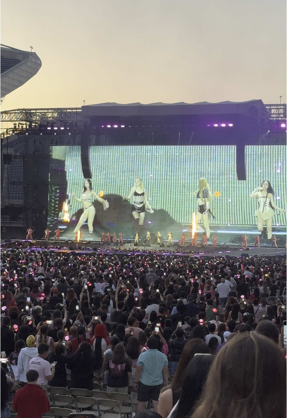 Blackpink concert Chicago  #blackpink #kpop #chicago #blackpinkofficial #concert2025 