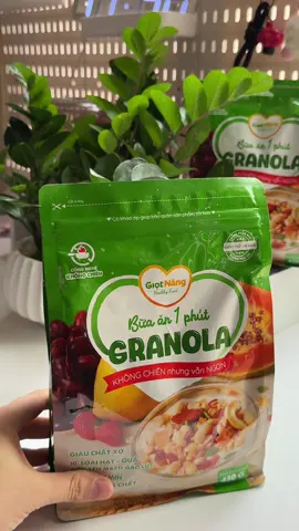 Granola này ăn sáng tiện lắm #granola #giotnang #granolaansang #ansang #foryou 