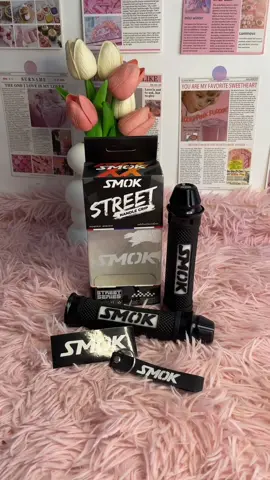 SMOK STREET RUBBER HANDLE GRIP 🤙#smokstreethandlegrip #smokstreet #motoraccessories 