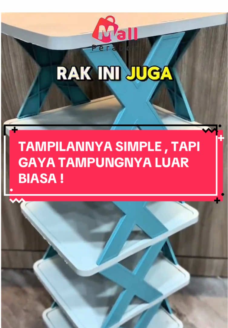 Nggak makan tempat, tapi muat banyak! Rak Sepatu X andalan untuk rumah kecil maupun besar   #mallparabot #perabotanrumahtangga #rak #rakserbaguna #raksepatu #fyp #fypシ #fypシ゚viral #fypage #fyppppppppppppppppppppppp #fypシ゚ #fypシ゚ #fypp #fypdong #buruanchekout #buruancobain #buruancheckout 