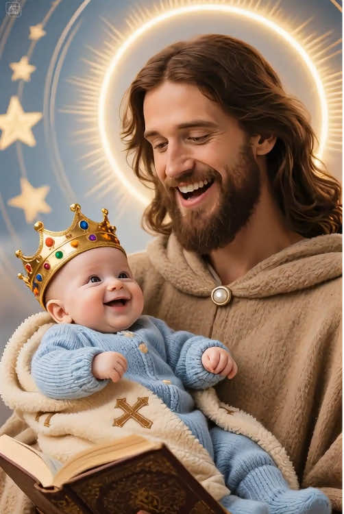 Jesus and baby #jesus #baby #tik tok #jesuslovesyou#cutebaby 