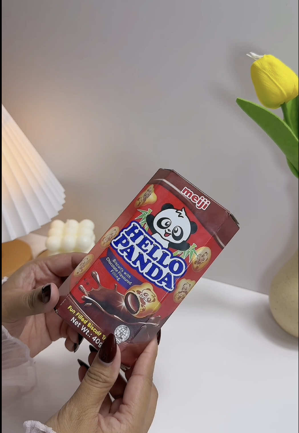 Biscuits with Chocolate Flavoured Filling 💖Meiji Hello Panda #biscuit #meiji #chocolateflavor #hellopandabiscuit #SnackTime #snack #chocolatelover #snacklover