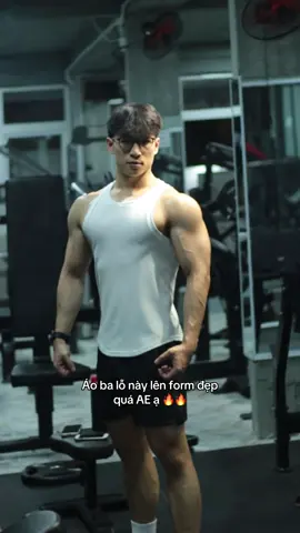 Áo ba lỗ đẹp nên xin deal combo 3 áo cho AE luôn 😁😁🔥🔥#gym #GymTok #fyp 