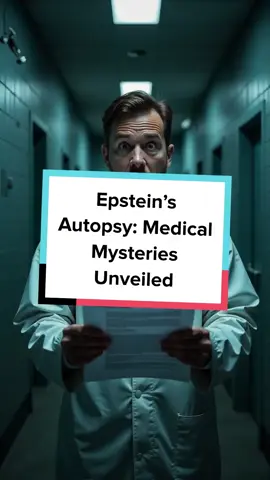 What really happened in Jeffrey Epstein’s cell? Dive into the autopsy controversy, disputed findings, and expert opinions. #TrueCrime #Epstein #Conspiracy #Forensics #Mystery #Autopsy