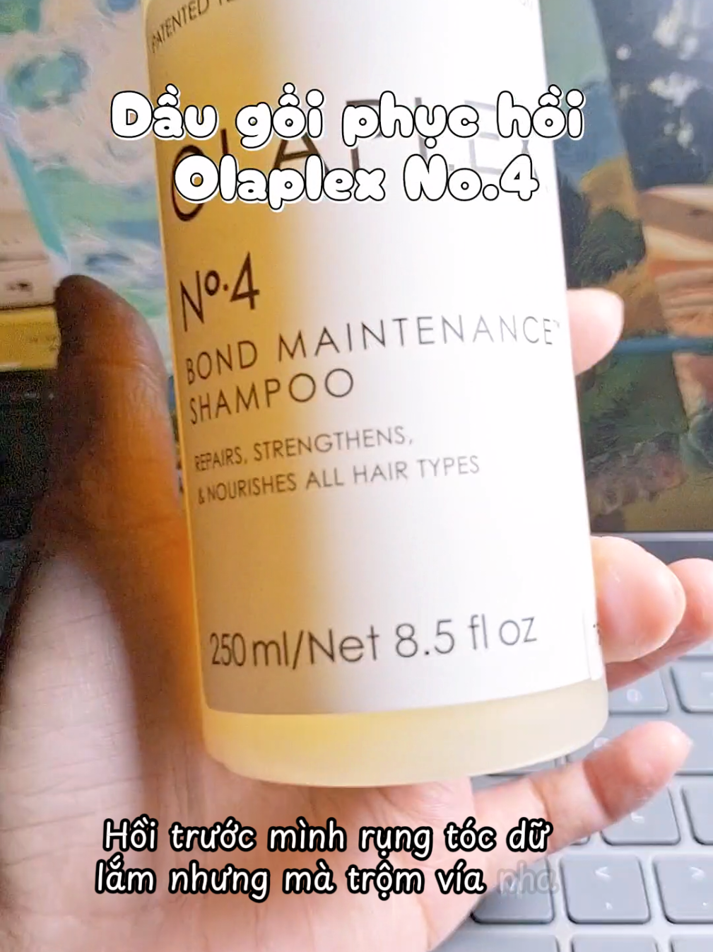 Tinh hoa hội tụ, mình mê ạ!! Olaplex No.4 - dầu gội phục hồi, tăng cường liên kết tóc, một điểm cộng cực lớn nữa là ẻm thơm hương sữa cam í, gội chill cực ^^ #olaplex #olaplexno4 #daugoi #daugoiphuchoi #fyp 