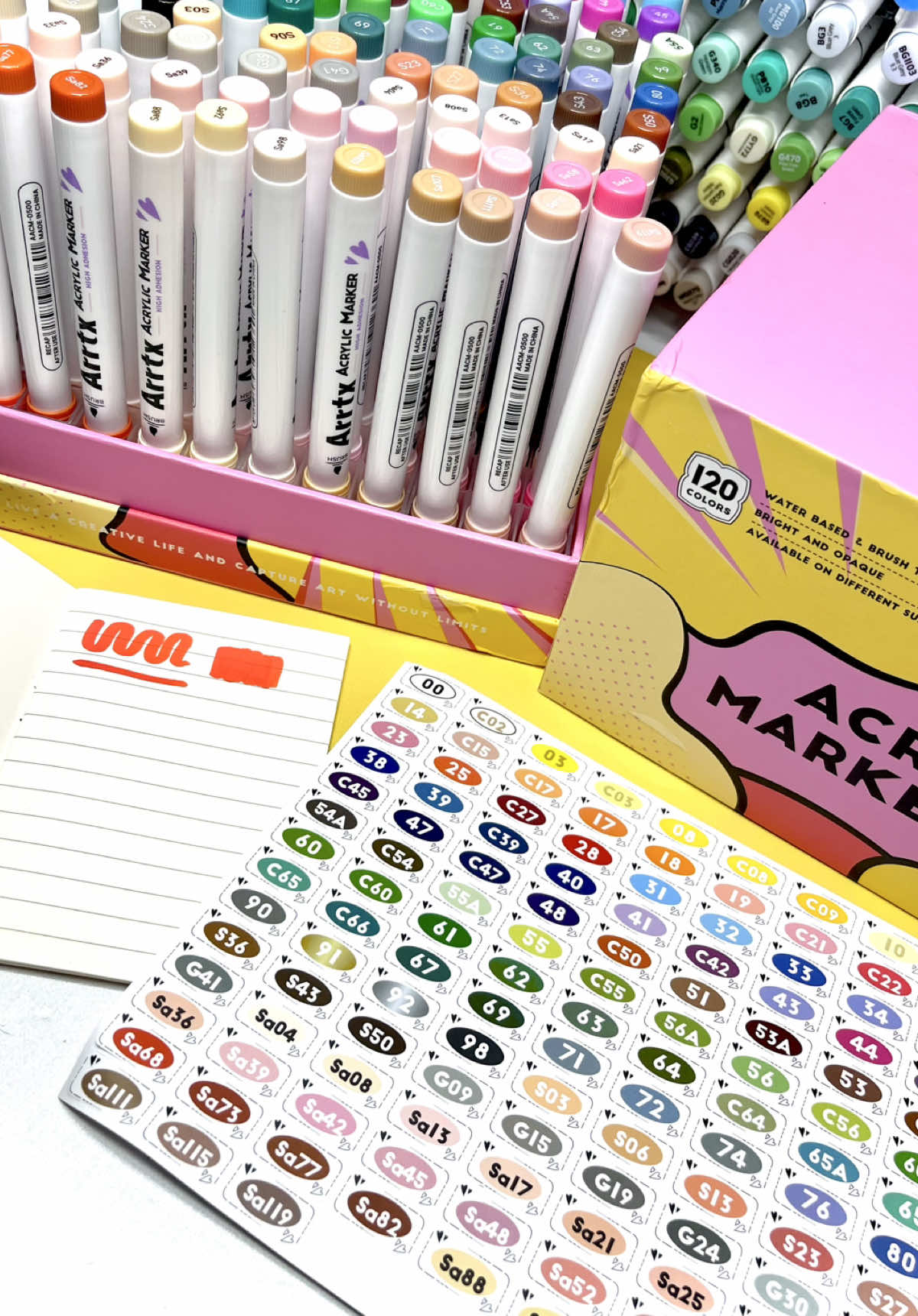 Just got the @Arrtx 120 Anime Colors Acrylic Markers and they’re so good! Not the straight liquid type, but still super smooth! No dry texture, just creamy strokes that glide like butter ✨ . . . . #arrtx #anime #acrylicmarker #colortok #collection #coloriage #coloriagemysteredisney #coloriagesmysteres #ArrtxMarkers #ArtTok #AcrylicMarkers #UnboxingArt #ArtHaul #StationeryAddict #ArtTokPH #PastelArt #MarkerArt #Arrtx120Set #ArtSupplies 