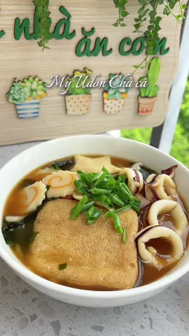 +1 món ngon có thể làm bữa phụ hoặc ăn sáng. Thử mỳ Udon chả cá nhà Pulmuone này chưa các bác #myudon #cooking #comnha #venhaancom #pulmuone 