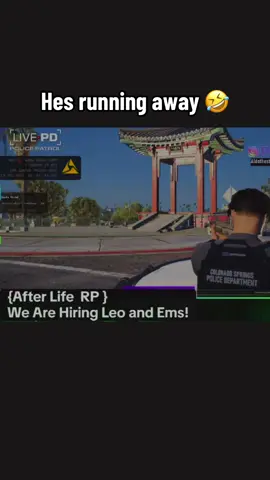 He Running away! Link in bio 🔗 AfterMath RP ✈️#tiktoklive #livehighlights #fivem #gta5 #fypシ 
