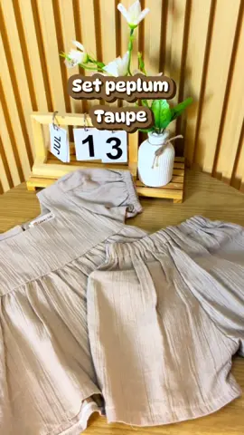 Set peplum  #setelananakcewe #outfitanakcewek #ootdanakperempuan 