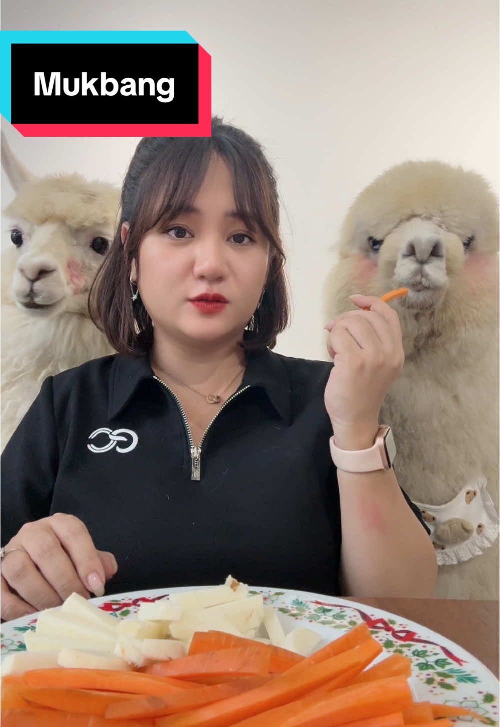 Alapca Mukbang  🥲🥲 😂😂#mậtpetcoffee #mậtpetfamily #mậtpet #hcm #alpaca 