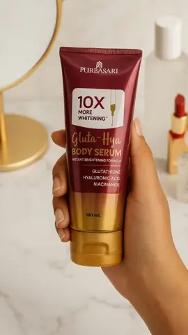 benar² 10x lebih mencerahkan#KulitSehat #Purbasari #HandBodySerum 