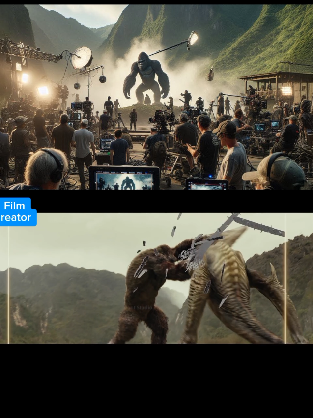 Kong: Skull Island Behind The Scenes | Making of | VFX & CGI Breakdowns | Brie Larson | Samuel L. Jackson | Tom Hiddleston  John Goodman | Toby Kebbell | John C. Reilly Making of Kong: Skull Island Behind The Scenes #kong #KongSkullIsland #everyone #fyp #foryoupage❤️❤️ #foryou  #KongSkullIslandbehindthescenes #makingofKongSkullIsland #hollywood #filmcreator #creatorforkids1 #VFX #behindthescenes #hollywood #movieshooting