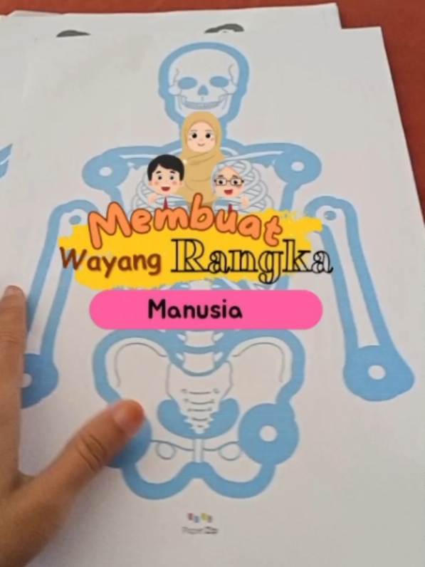 Membuat Wayang Rangka Manusia #deeplearning #rangka #manusia #wayang #lkpd  #kelas6 #Ipas L