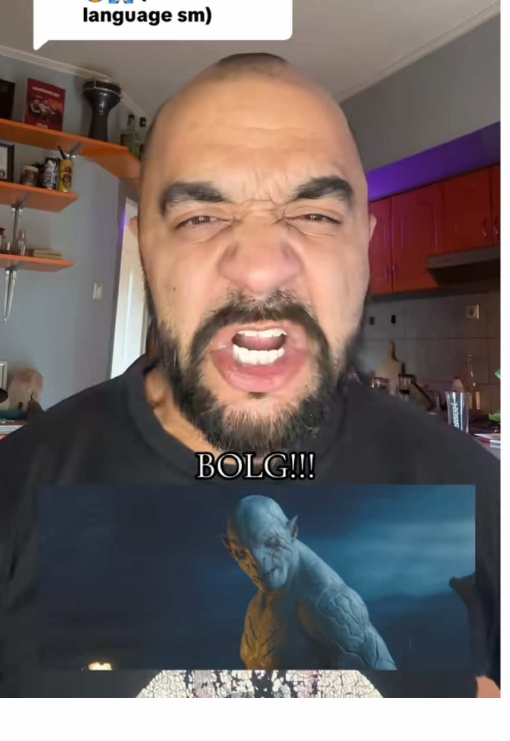 Everyone's favorite lines from Azog the Defiler 😁 #azog #thehobbit #lotr #battleofthefivearmies #voiceactor 