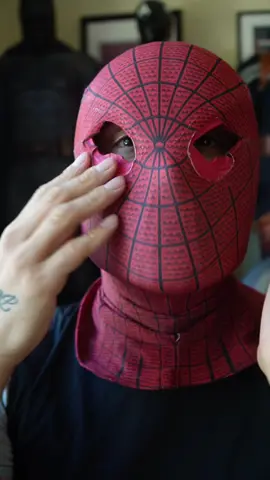 Getting that placement right #spiderman #marvel #mcu #cosplay #costume 