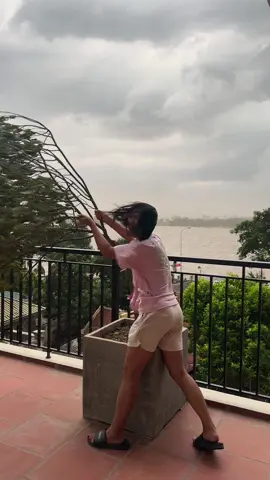 Có thể cười đến cuối đời 🤣🤣🤣 #bão 