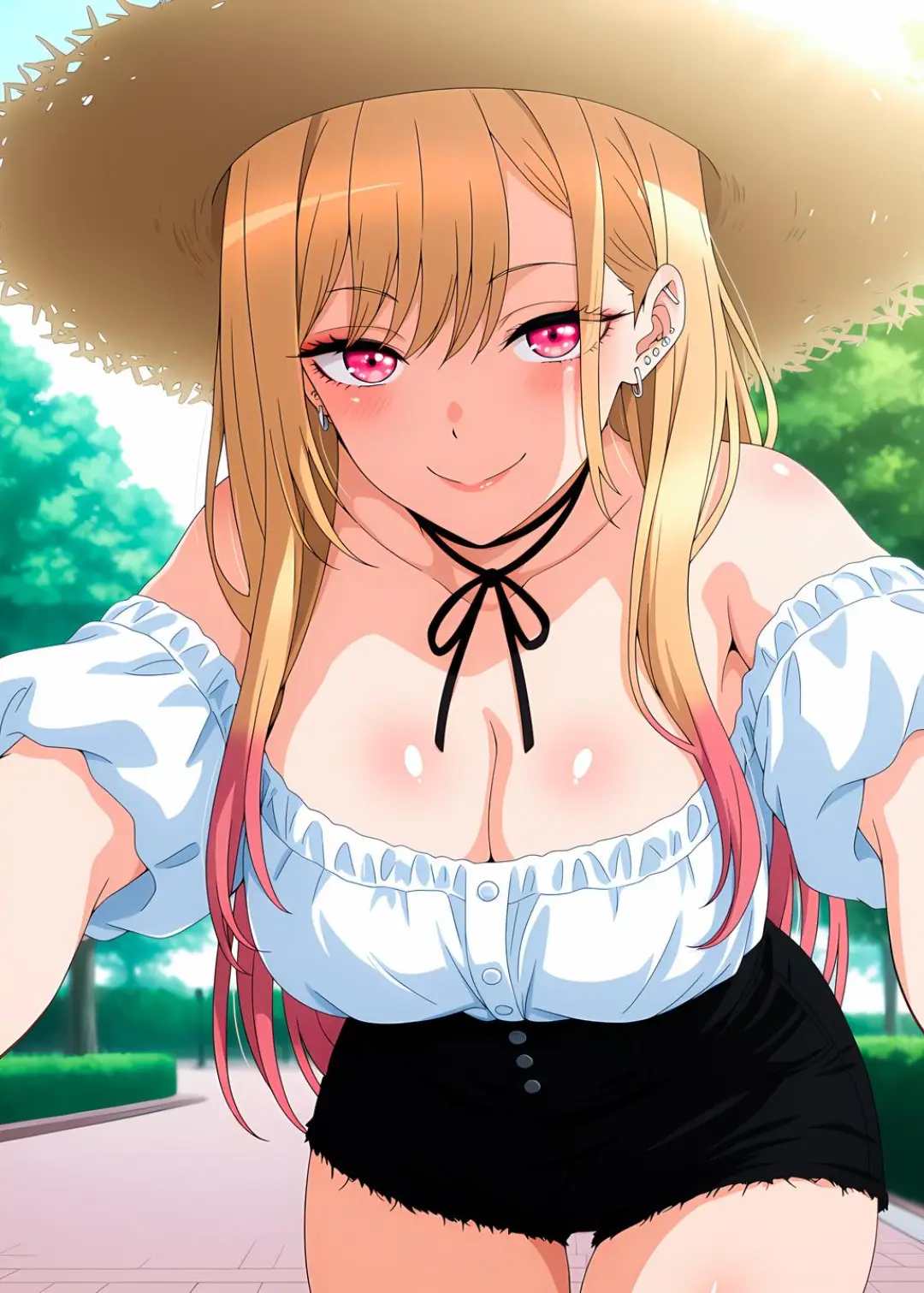 Marin Kitagawa Ufufu                                 #marinkitagawa #mydressupdarling #Anime #fyp #sonobisquedollwakoiwosuru #parati 