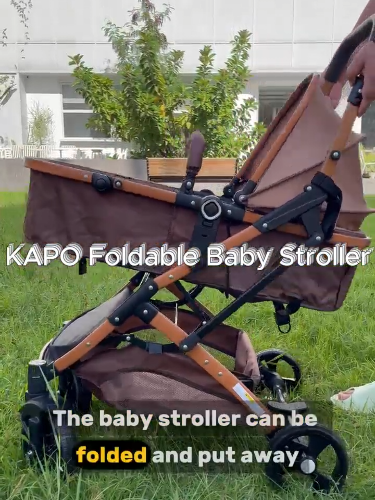 KAPO Foldable Baby Stroller #kapo #babystroller #stroller #affordable #highquality 