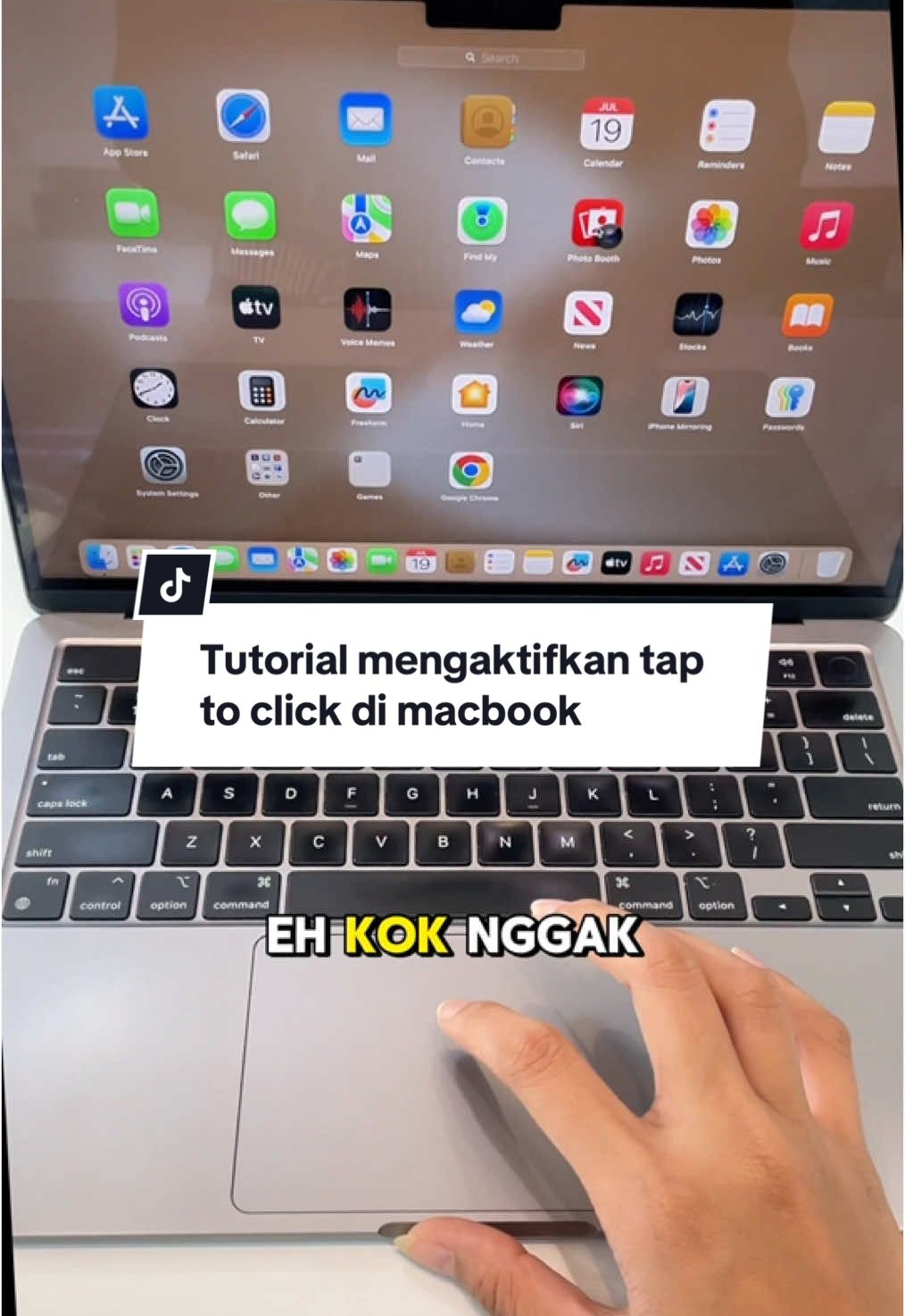 Ini dia cara aktifin tap to click di macbook✨ #macbook #tipsmacbook #macbookhacks #macbooksecond #servicemacbookmurah #servicemacbook #servicemacbookmurah #servicemacbooksurabaya 