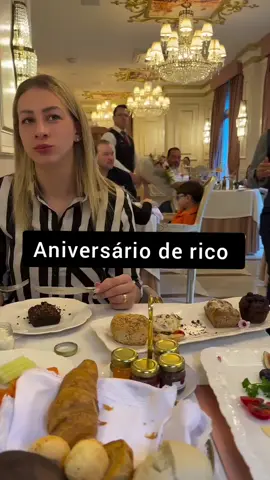 #aniversario #rico #pobre #susto #elegancia #diferença  créditos @saraaasuely