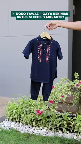 Setelan koko fawaz dengan model simpel yang nyaman dipakai sikecil🥰yuk buruan order produknya sekarang🥳 #fyp #JumatHemat #setelankoko #fashionanak #dailyoutfit 