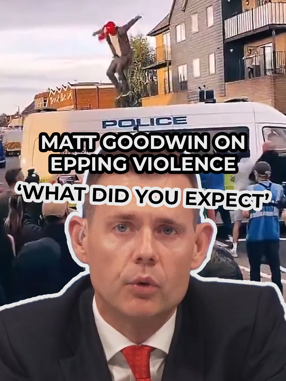 After the protest outside a migrant hotel in Epping, Matt Goodwin says Britain’s political class is to blame, not ordinary Brits: 'What did you expect?' #Epping #MattGoodwin #MigrantCrisis #uknews #GBNews