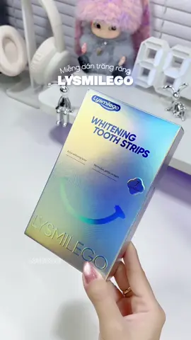 Miếng dán trắng răng Lysmilego #lysmilego #miengdantrangrang #lamtrangrang #trangrang #unboxing #reviewlamdep #goclamdep #xuhuong #xuhuongtiktok 