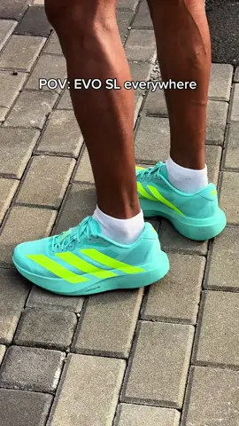 Streets flooded by EVO SL 🌦️ #Adizero EVO SL