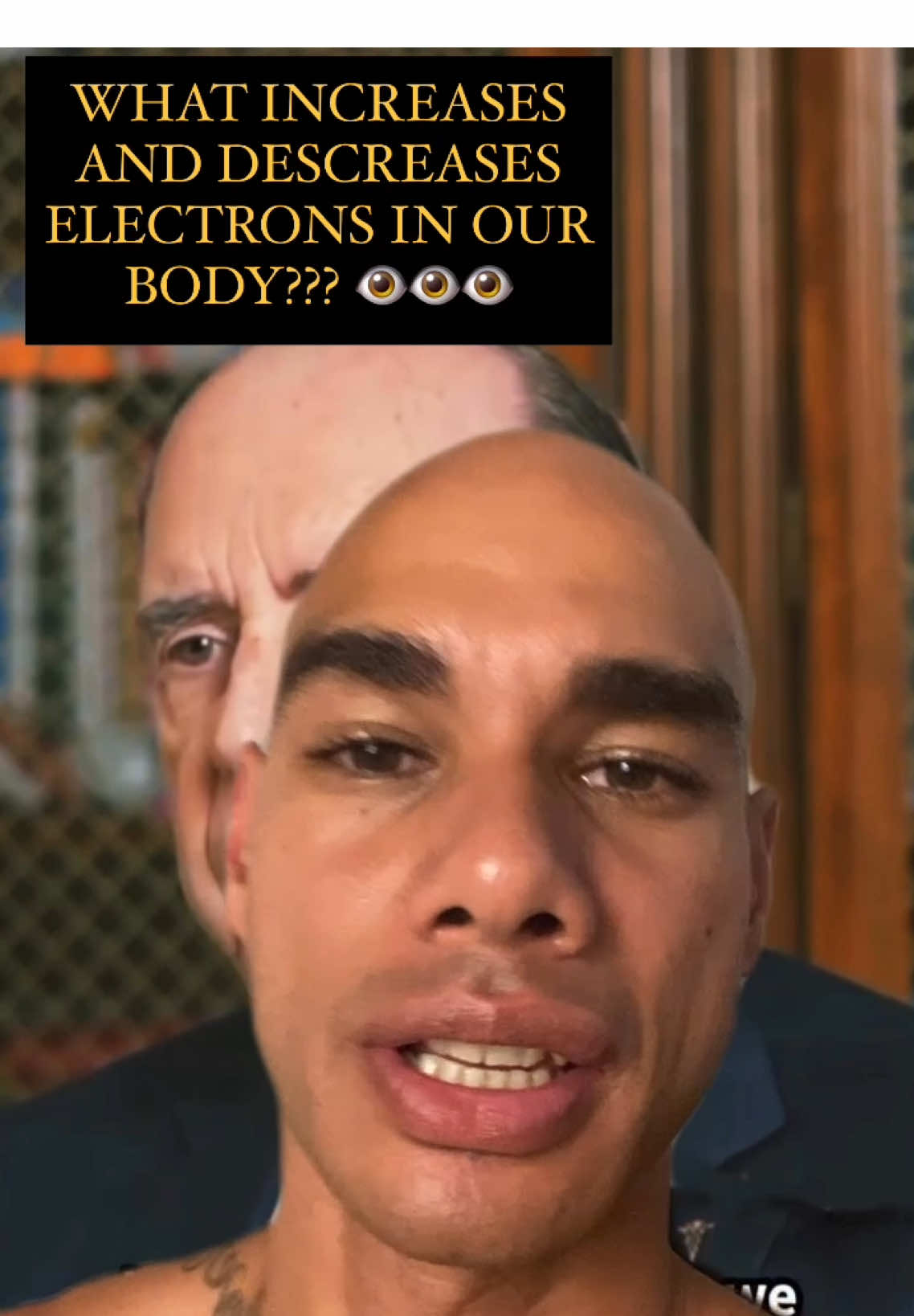 What increases and decreases electrons in our body??? 👁️👁️👁️ ⚡️ ⚡️⚡️#electrons #human #battery 