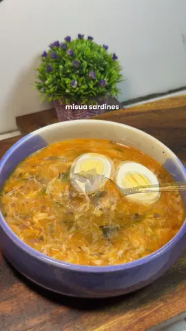 sardinas na may misua naman par #cooksph 