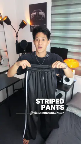 Stripe design na sweatpants! @OTHERWAY  #sports #sportspants #outfit #fashion #pantsformen outfit for today, trendingoutfits, outfit inspo, sports, pants, gym, workout, gym pants, gym outfit, unisex pants
