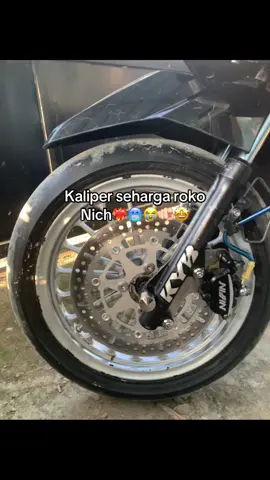 Kaliper nissin samurai 2 piston dan breket nya #kaliper #kalipernissin #fyp 