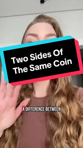 Two sides of the same coin, it’s just a different group flipping it.