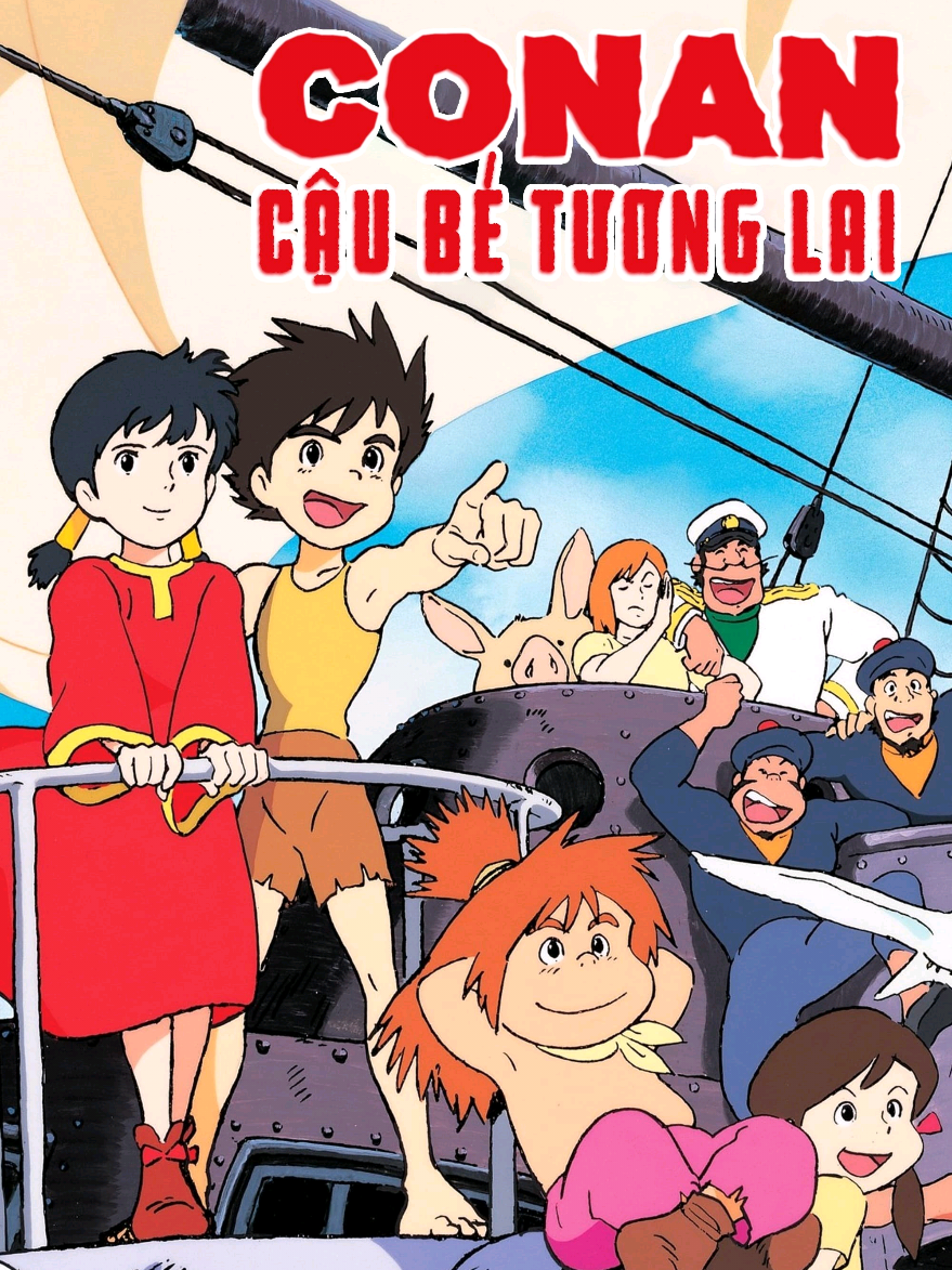 Conan cậu bé tương lai tập 20 #hoathinhtuoitho  #xhtiktok 