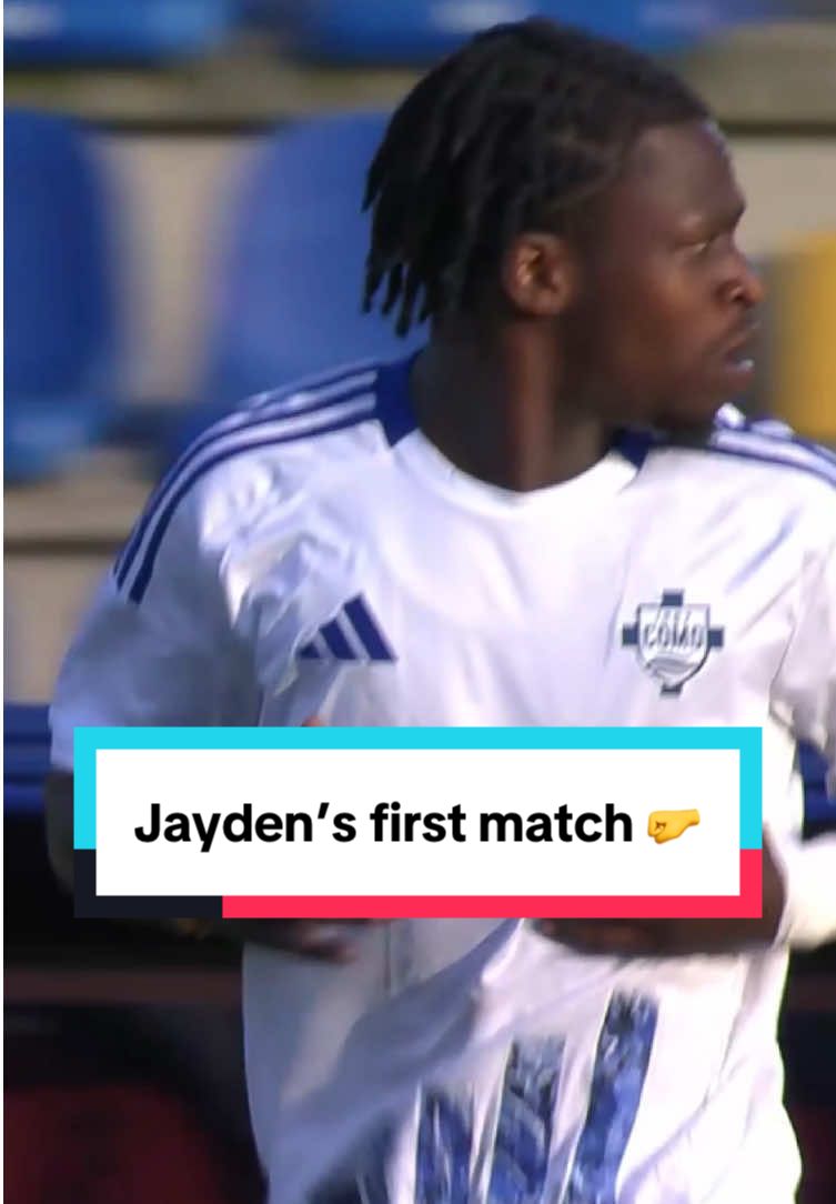 The debut of Addai against Lille. Lake Como is the perfect place to grow 📈🔵 #addai #jayden #jaydenaddai #comolille #lille #serieatiktok #footballtiktok #footballedit #az #netherlands #dutch #italy #italia #lakecomo @Lega Serie A 
