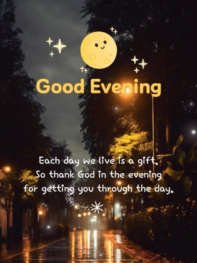 Good Evening everyone! 🌛🥰 #goodevening #God #quotes #thankful #blessed #fyp #CapCut 