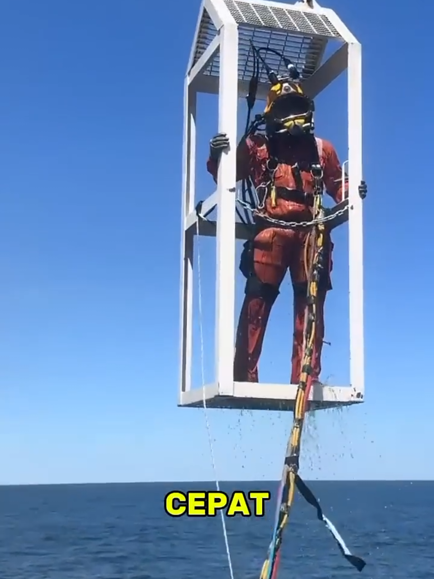 Bahaya nya seorang penyelam!!!