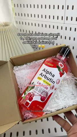 mabuti nalang talaga naka sale narin ngayon 🥺 #alphaarbutinserum #alphaarbutin #whiteningserum #arbutinserum 