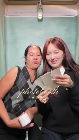 tín hiệu vũ trụ cho mn dẫn người thân đi chụp photobooth, siu dth ✨ #photobooth #withmom #dailyvlog 