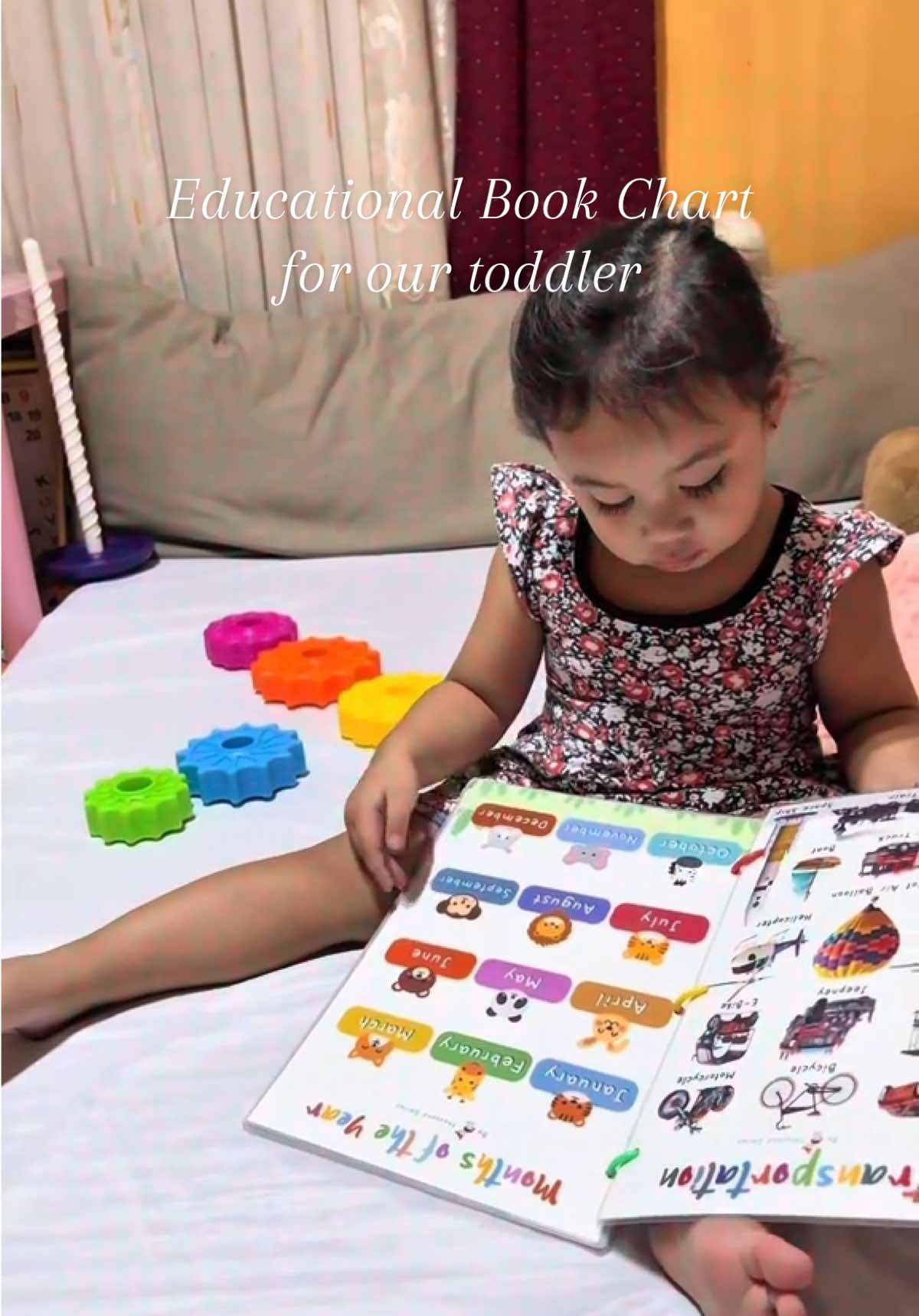 Educational Book Chart for your kiddos! 📚✨ #educationalbook #educationalchart #booksforkids #montessoritoddler #foryou 